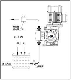 上海邦泉泵业污水加药计量泵安装说明